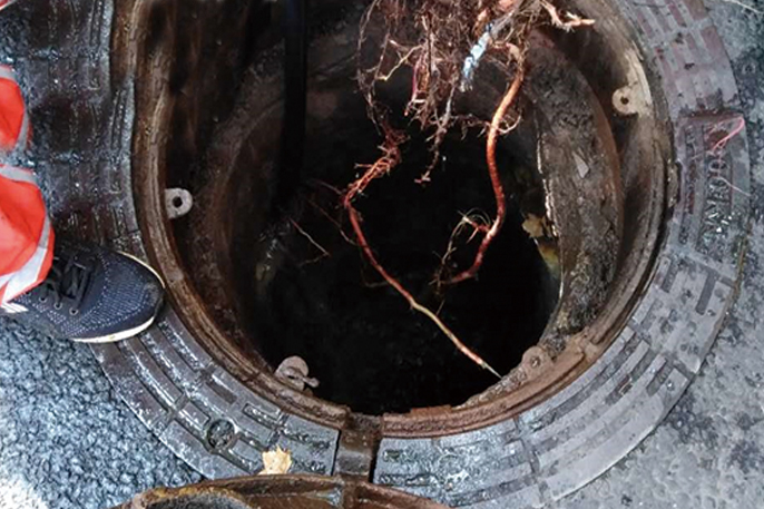 南朗镇管道预处理